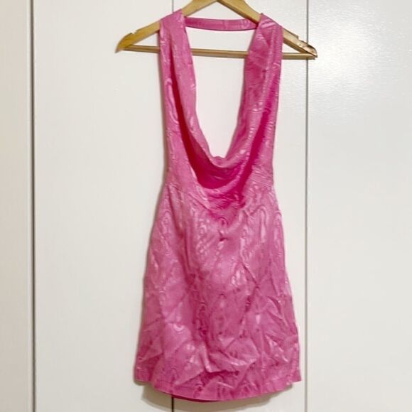 Free People x Ronny Kobo Marisa Halter Mini Dress Size XS - Picture 1 of 5